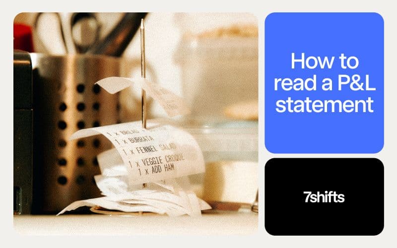 Guide to reading a P&L statement with receipts