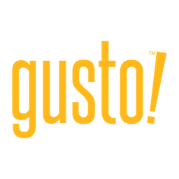 gusto! logo, transparent .png