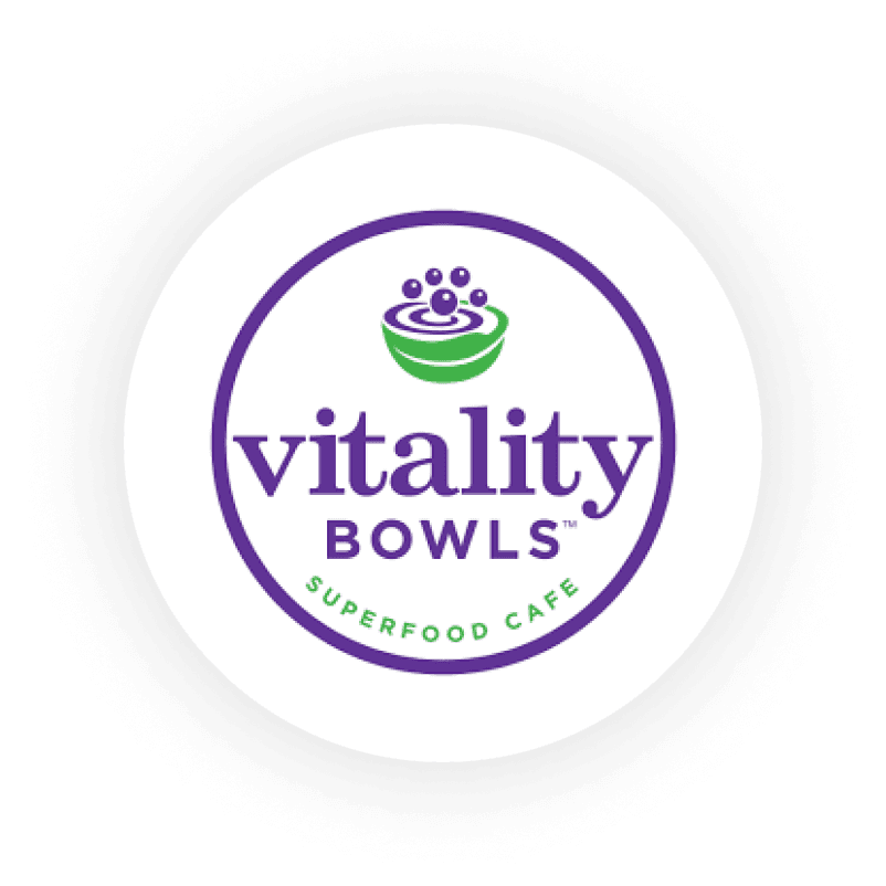 Vitality Bowls Superfood Cafe logo