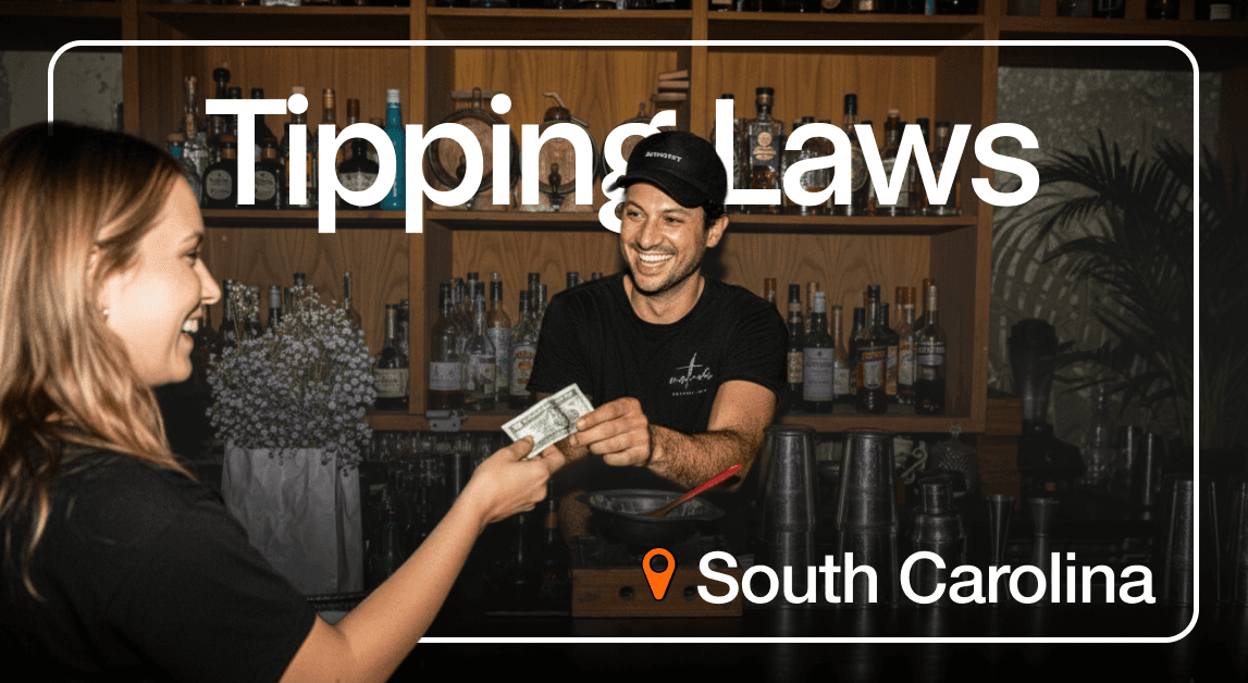 Tipping laws in South Carolina bar setting
